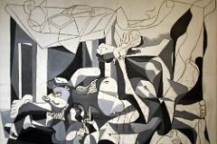 Pablo Picasso 1944-45 The Charnel House From MoMA At New York Met Breuer Unfinished
